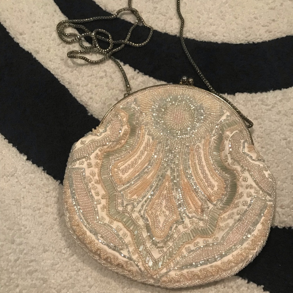 Vintage Chinese Silk and Beaded Purse
